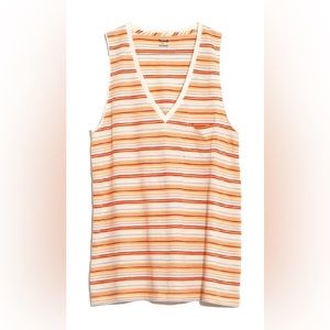 Madewell Whisper V-Neck Pocket Tank